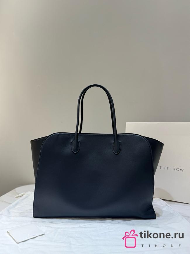 The Row Marlo 17 Bag in Leather Black - 43x30.5x16cm - 1