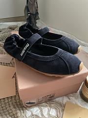 Plume Technical Suede Ballerinas Black - 2