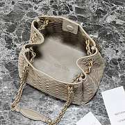 Bottega Veneta Small Parachute Chain Ecru - 20x17x16.5cm - 3