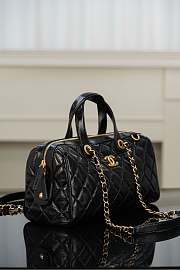 Chanel Bowling Bag Black - 31x17x13cm - 2