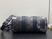 LV Keepall Bandouliere 25 D16 Damoflage Black M14919 - 25x15x11cm - 4