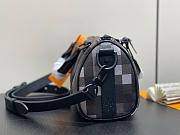 LV Keepall Bandouliere 25 D16 Damoflage Black M14919 - 25x15x11cm - 3