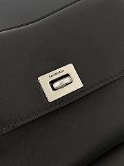 Balenciaga Rodeo Bag With Chain Nano in Black Silver Hardware - 16x9.9x4.5cm - 5