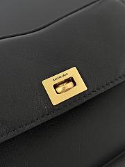 Balenciaga Rodeo Bag With Chain Nano in Black Gold Hardware - 16x9.9x4.5cm - 4