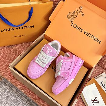 LV Trainer Sneaker Pink 1AHWP5