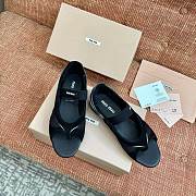 Miumiu Gymnasium Flip-Flops Black - 3