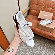 Miumiu Gymnasium Flip-Flops White - 1