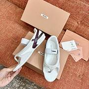 Miumiu Gymnasium Flip-Flops White - 2