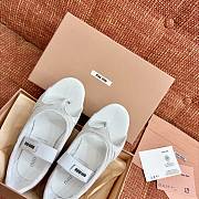 Miumiu Gymnasium Flip-Flops White - 5
