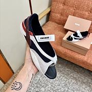 Miumiu Gymnasium Flip-Flops Navy Blue - 1