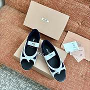 Miumiu Gymnasium Flip-Flops Navy Blue - 3