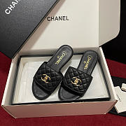 Chanel Classic Slipper Black  - 4