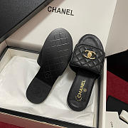 Chanel Classic Slipper Black  - 3