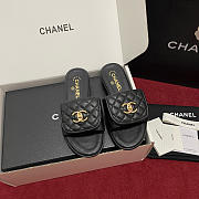 Chanel Classic Slipper Black  - 2
