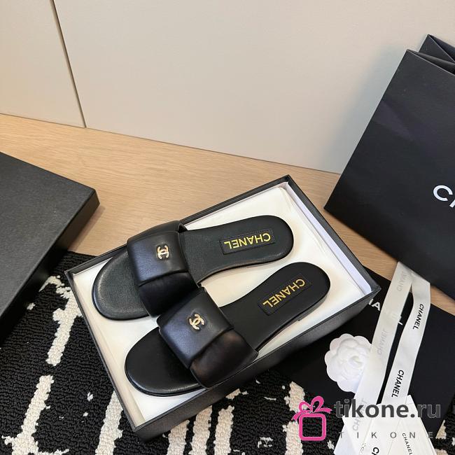 Chanel Slipper Black - 1