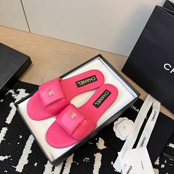 Chanel Slipper Hot Pink