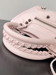 Balenciaga Le City Bag Mini in Light Pink Arena Lambskin - 23.8x16x6.3cm - 3