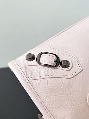 Balenciaga Le City Bag Mini in Light Pink Arena Lambskin - 23.8x16x6.3cm - 2