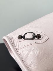 Balenciaga Le City Bag Small in Light Pink Arena Lambskin - 29.9x19.1x9.9cm - 3