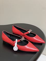 Hermes Kelly Ballet Flat Red - 1