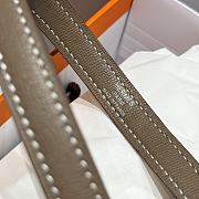 Hermes Elan Bag Gray Elephant Silver 28cm - 4