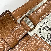 Hermes Elan Bag Cognac Gold 28cm - 3
