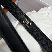 Hermes Elan Bag Black Gold 28cm - 5