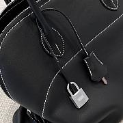 Hermes Bolide Bag Swift Leather Silver Black 35cm - 2