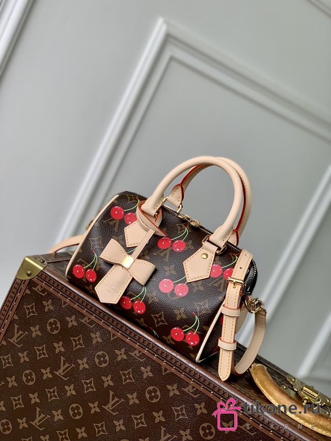 LVxTM Speedy Bandouliere 20 Cherry Monogram M13094 - 13.5x12x20.5cm - 1