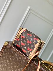 LVxTM Side Trunk MM Cherry Monogram M14278 - 23.5x16x8.5cm - 3