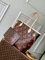 LVxTM Neverfull MM Cherry Monogram M13263 - 31x28x14cm - 4