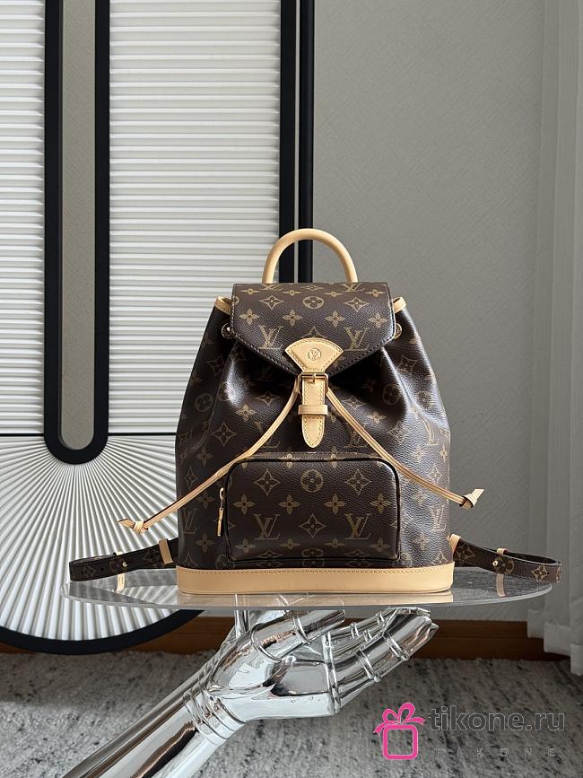 LV Montsouris PM Monogram Canvas M11198 - 30x18x28cm - 1