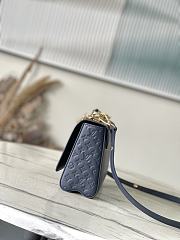 LV Twist MM Slim Other Leathers Navy M14342 - 23x16x8cm - 5