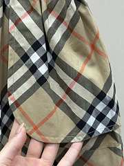 Burberry Kids Check Cotton Shorts in Sand - 6
