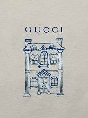 Gucci Children's Printed Cotton T-shirt in White 18508 - 4