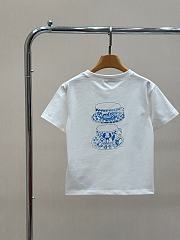 Gucci Children's Printed Cotton T-shirt in White 18508 - 2