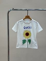 Gucci Children's Printed Cotton T-shirt in White 18509 - 6