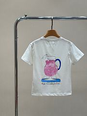 Gucci Children's Printed Cotton T-shirt in White 18509 - 2
