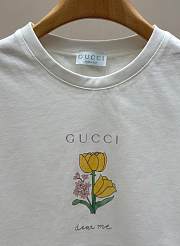 Gucci Children's Printed Cotton T-shirt in White 18511 - 6