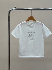 Gucci Children's Printed Cotton T-shirt in White 18511 - 5