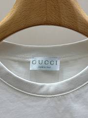 Gucci Children's Printed Cotton T-shirt in White 18511 - 4
