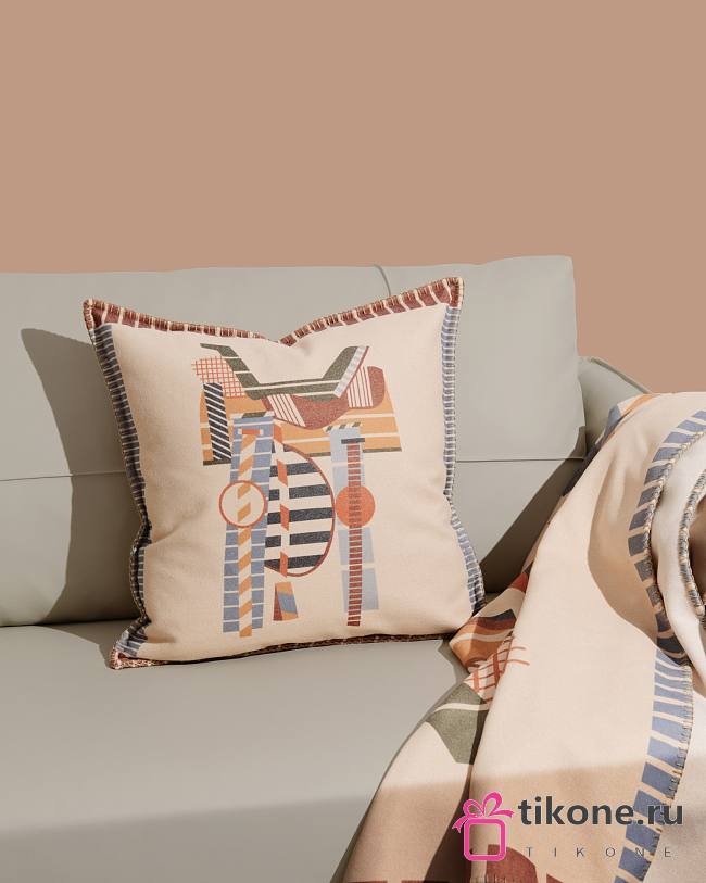 Hermes Patchwork Saddle Pillow 18530 - 1