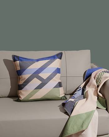 Hermes H Diagonale Pillow 18546