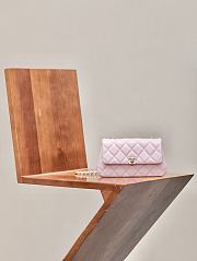 Chanel Flap Phone Hordel With Chain Pink - 20x11x5.5cm - 1