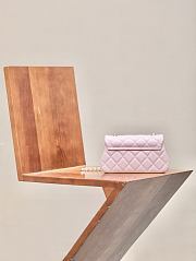 Chanel Flap Phone Hordel With Chain Pink - 20x11x5.5cm - 5
