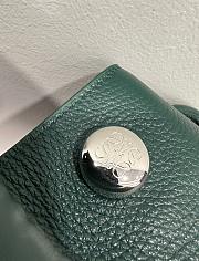 Loewe Pebble Hobo in Supple Grained Calfskin Green - 40x27.5x11.5cm - 3