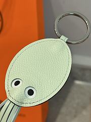 Hermes Poulpe Key Ring Light Green - 4