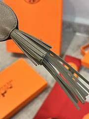 Hermes Poulpe Key Ring Elephant Gray - 5