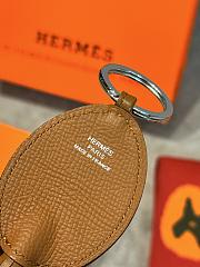 Hermes Poulpe Key Ring Cognac - 6