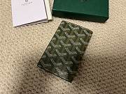 Goyard Saint Piere Card Holder Khaki - 11x7.5x1.5cm - 2